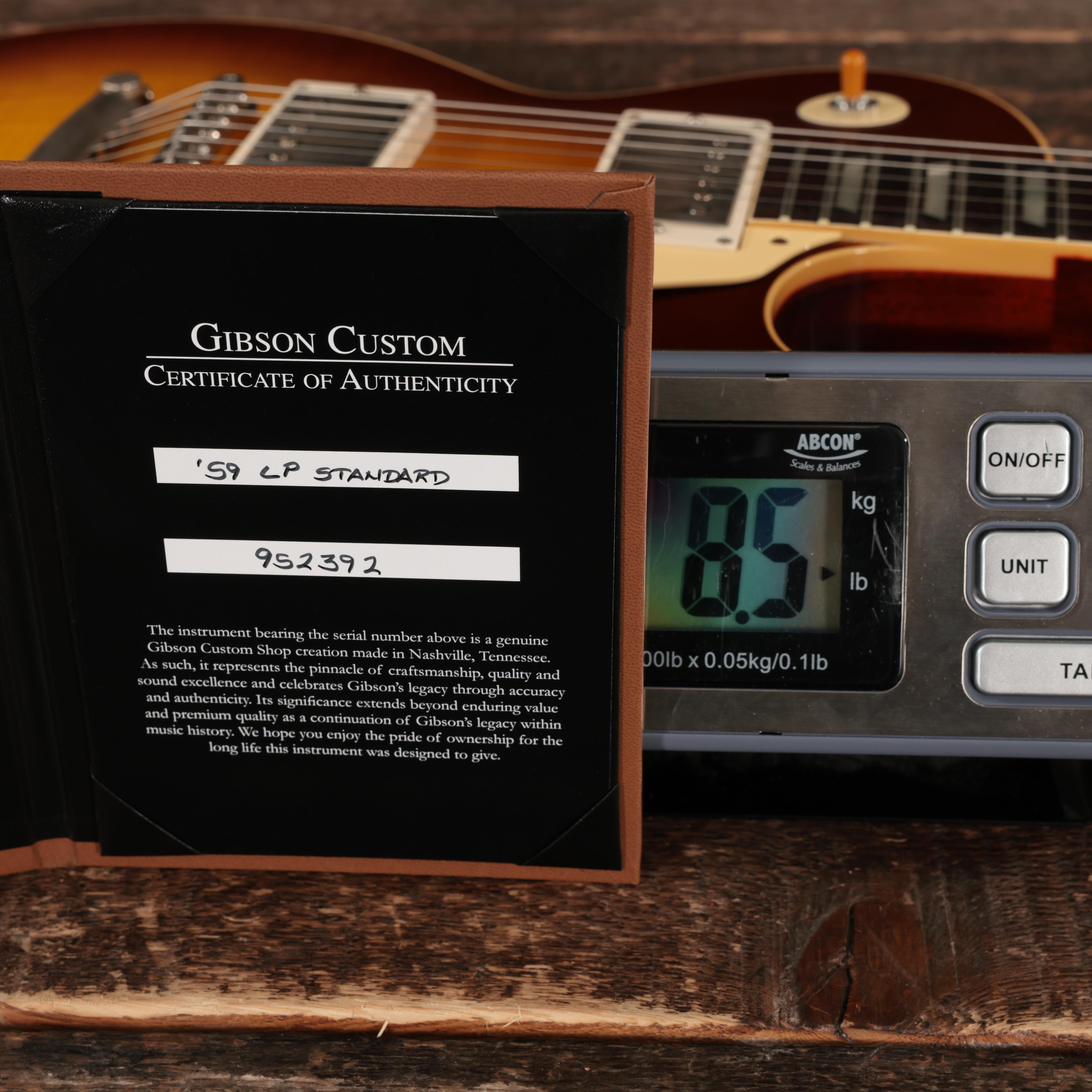 Gibson Custom Shop 1959 Les Paul Standard Reissue VOS in Iced Tea